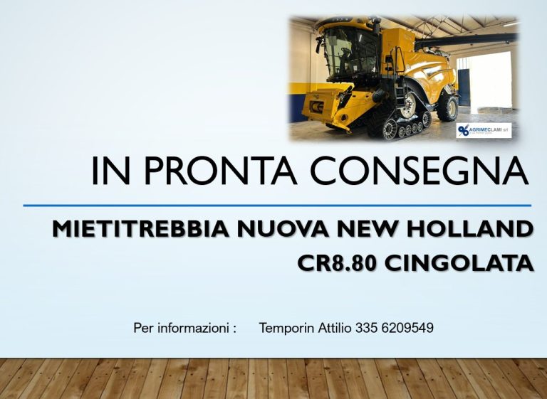 CR8.80 TRACK IN PRONTA CONSEGNA